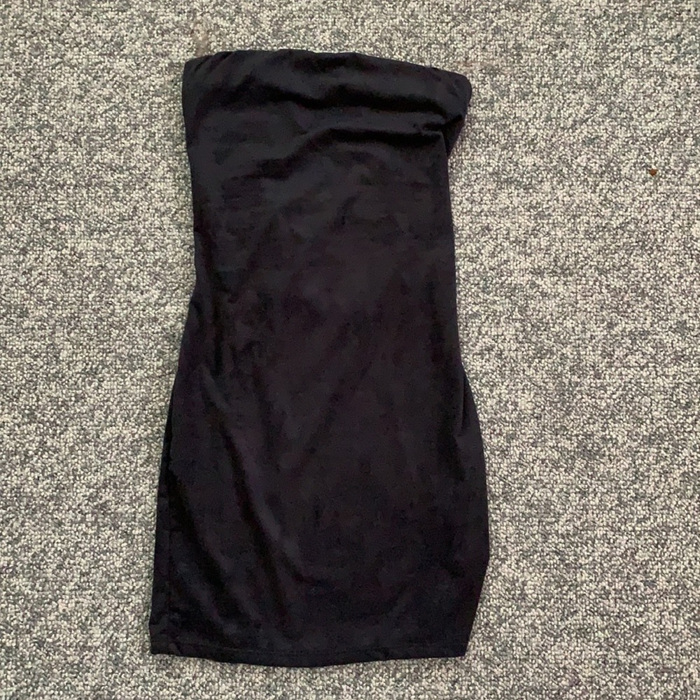 B2V cross back tube top dress